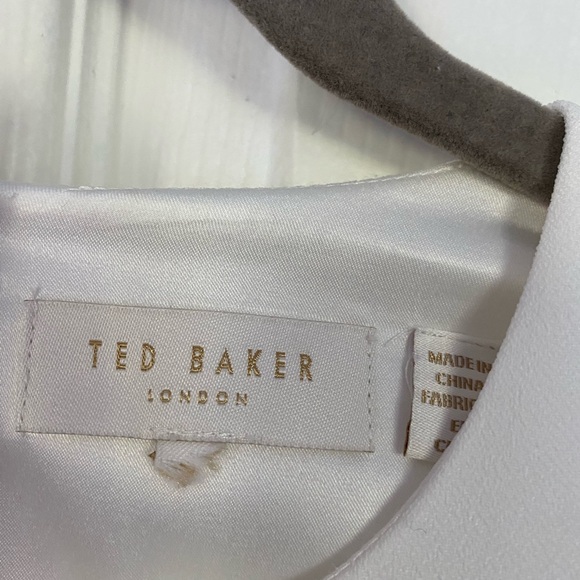 Ted Baker London Dress Sleeveless Illidd Sheath Dress In Lilac size 4 - Picture 6 of 14